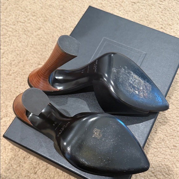 Saint Laurent Heeled Mules - Picture 5 of 8